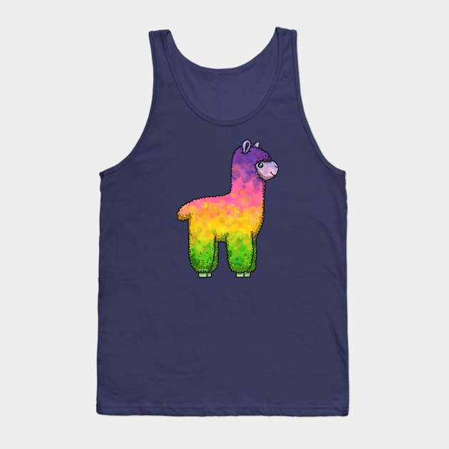 Sapphic Alpaca Tank Top by Art by Veya